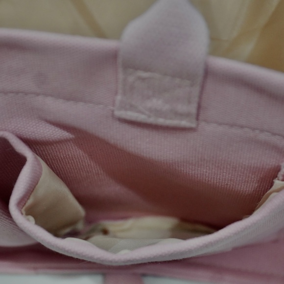 Tote Bag for Women with Compartments, Large Canvas Tote Pink ZHMO laptop bag - Picture 10 of 16